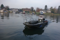 The ferry that takes you across to Shepperton