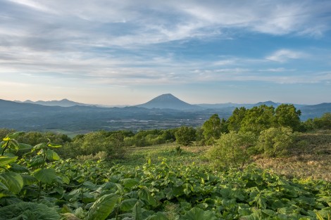 Mt Yotei (also known as Ezo Fuji due to its resemblance of Mt Fuji - Ezo is the old name for Hokkaido)